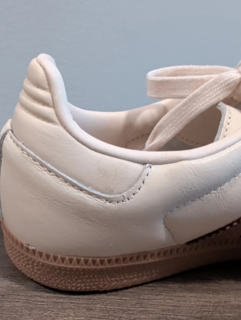 adidas Samba Women's Sneakers in Cream and Dusty Pink